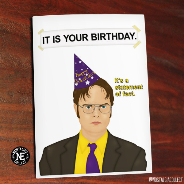 the office birthday card quotes