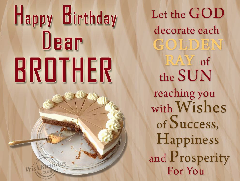 happy birthday wishes for brother quotes