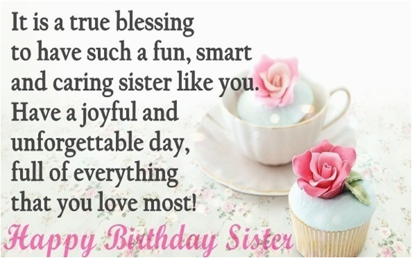 happy birthday sister wishes