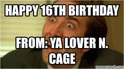 16th Birthday Memes For Boys