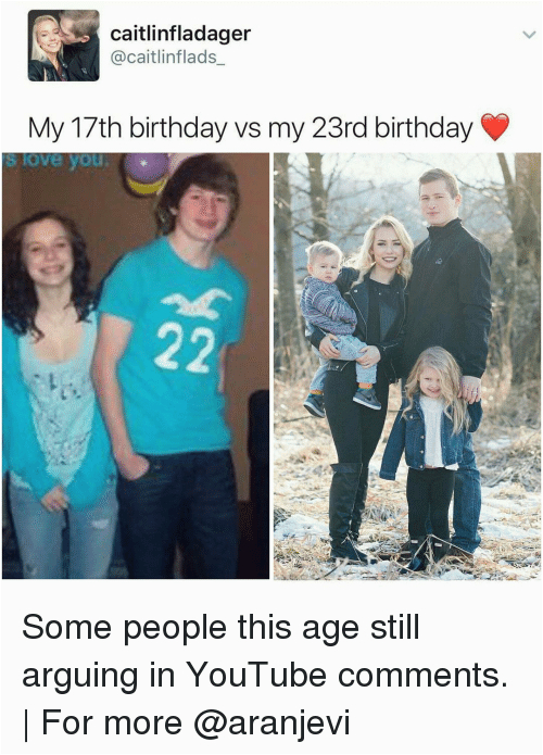 17th Birthday Meme 25 Best Memes About Youtube Comment Youtube Comment ...