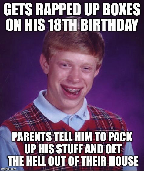 Happy 18th Birthday Memes Funny 