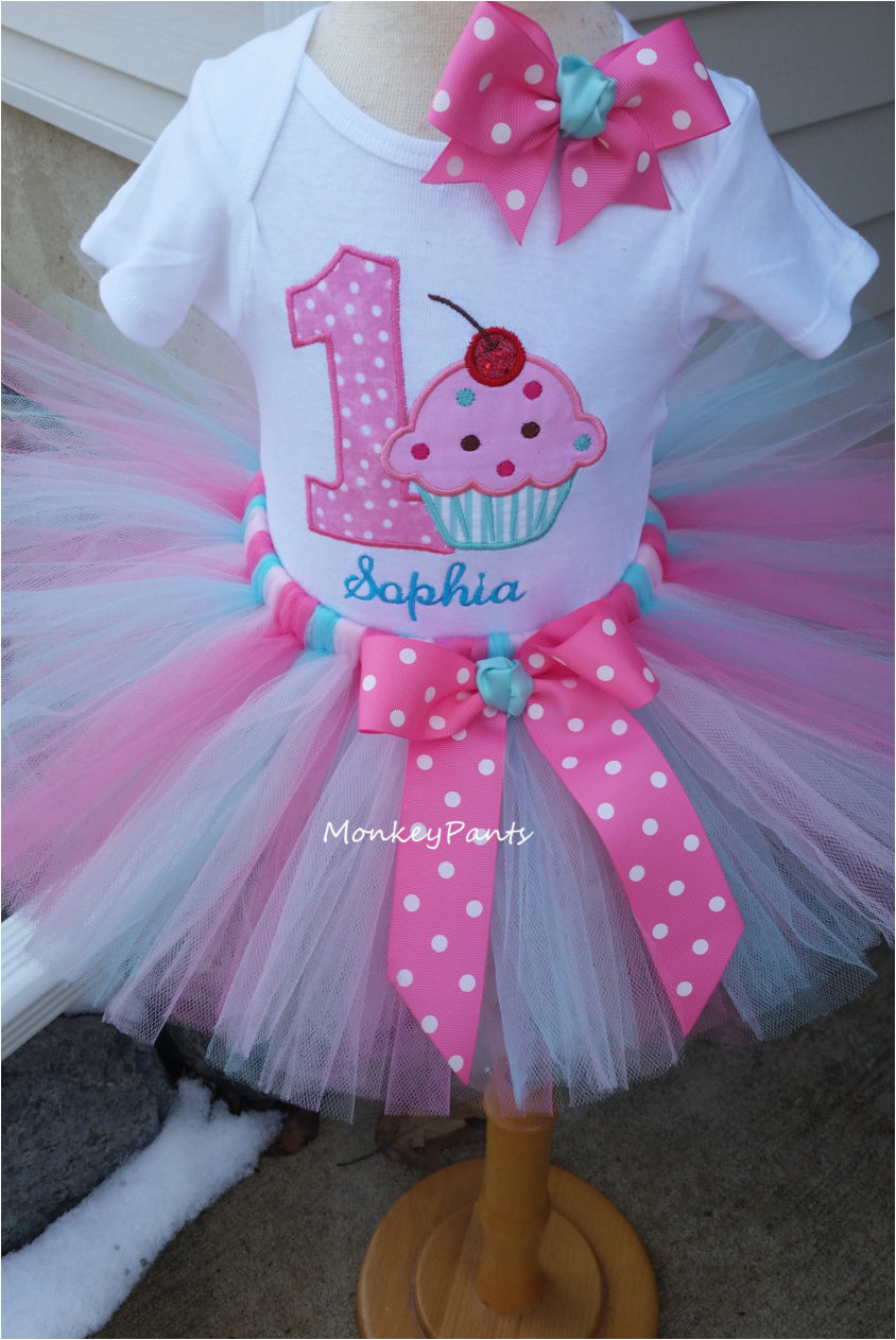 1st birthday tutu outfit baby girls