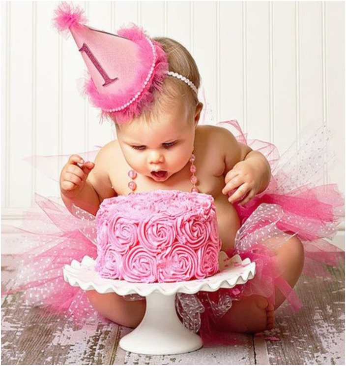 22 ideas for your baby girls first birthday photo shoot