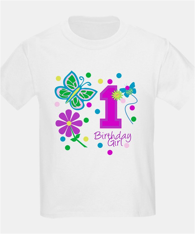 first birthday girl t shirts