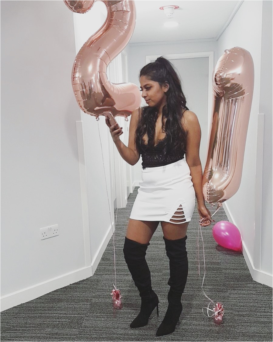 21st birthday outfit details