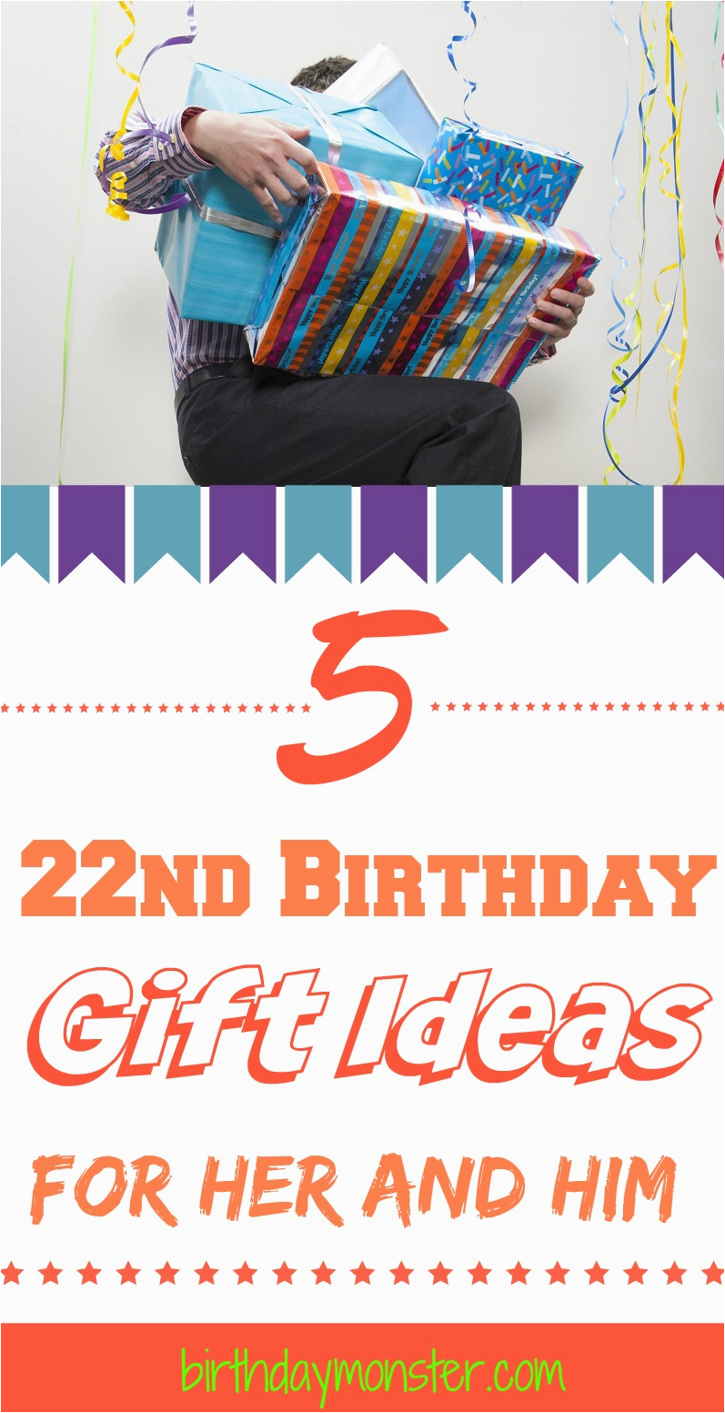 22nd birthday gift ideas