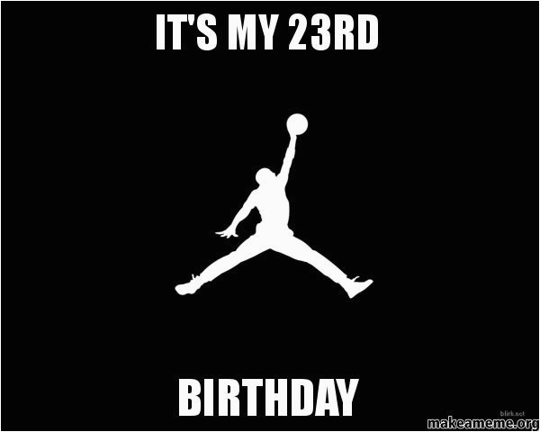its my 23rd