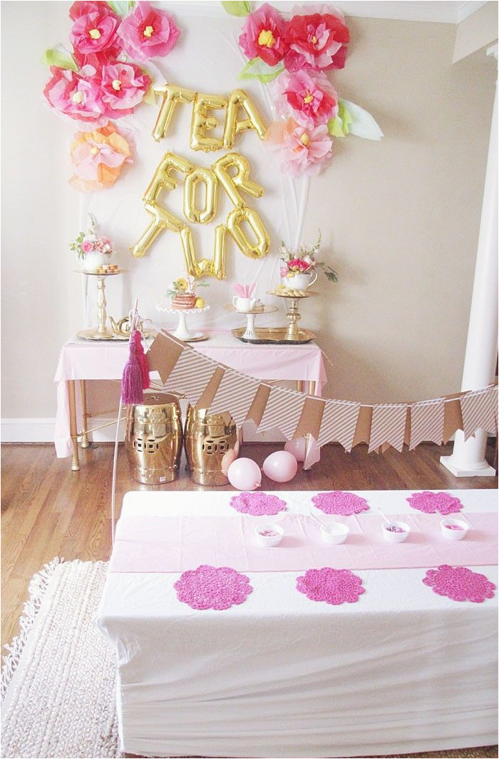 Tea Party Birthday Ideas For 2 Year Old