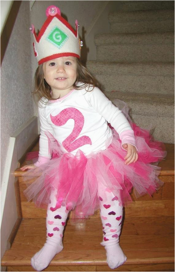 pink 2nd second birthday tutu outfit