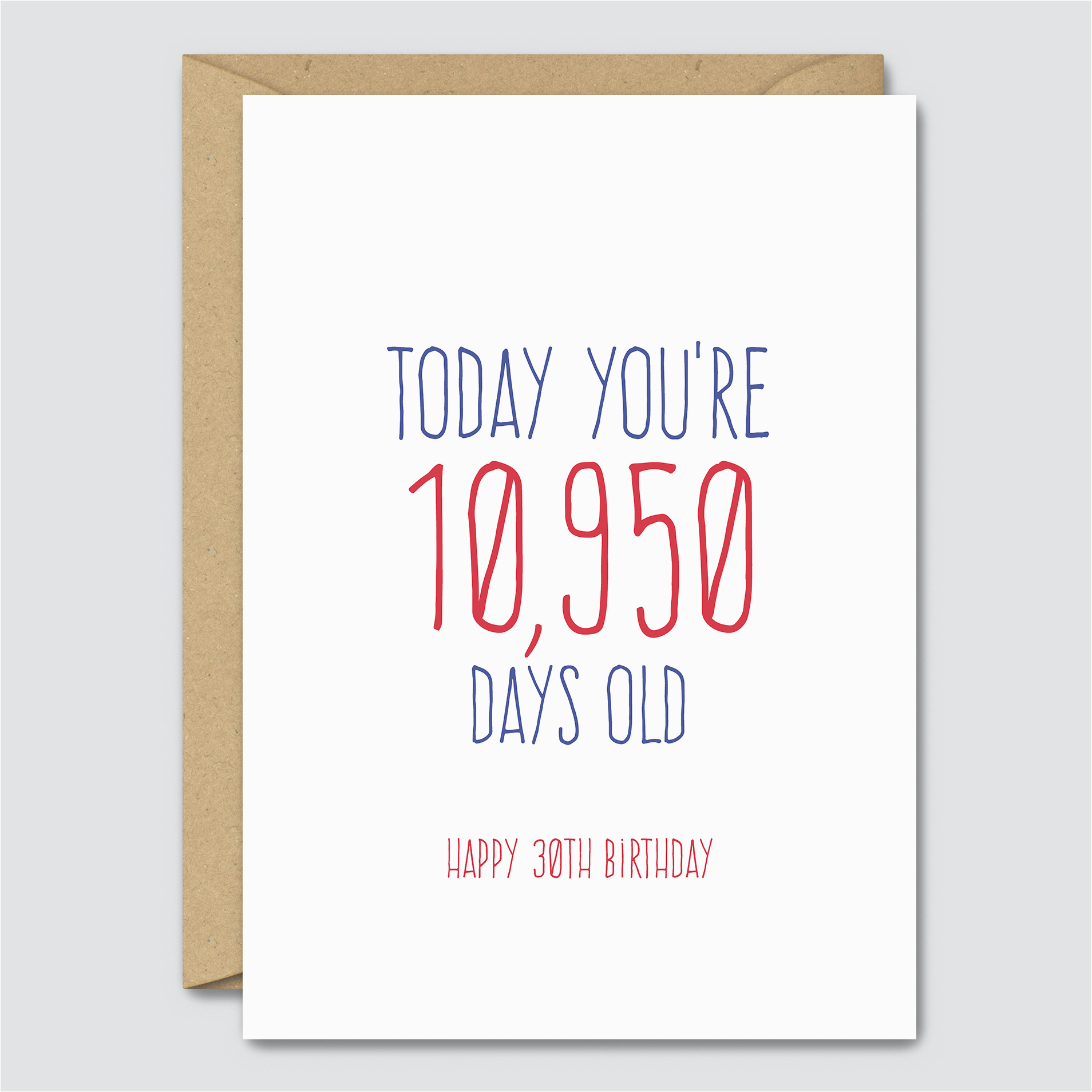 Funny 30th Birthday Card Messages - Printable Templates Free