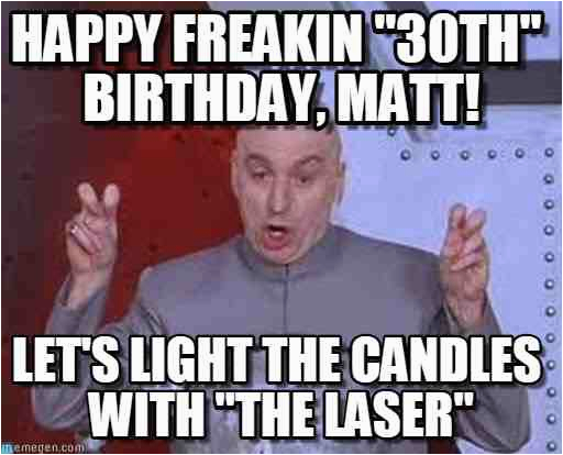 30th birthday meme