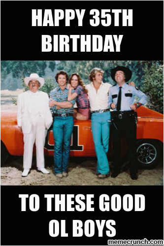 35th Birthday Meme Happy 35th Birthday | BirthdayBuzz