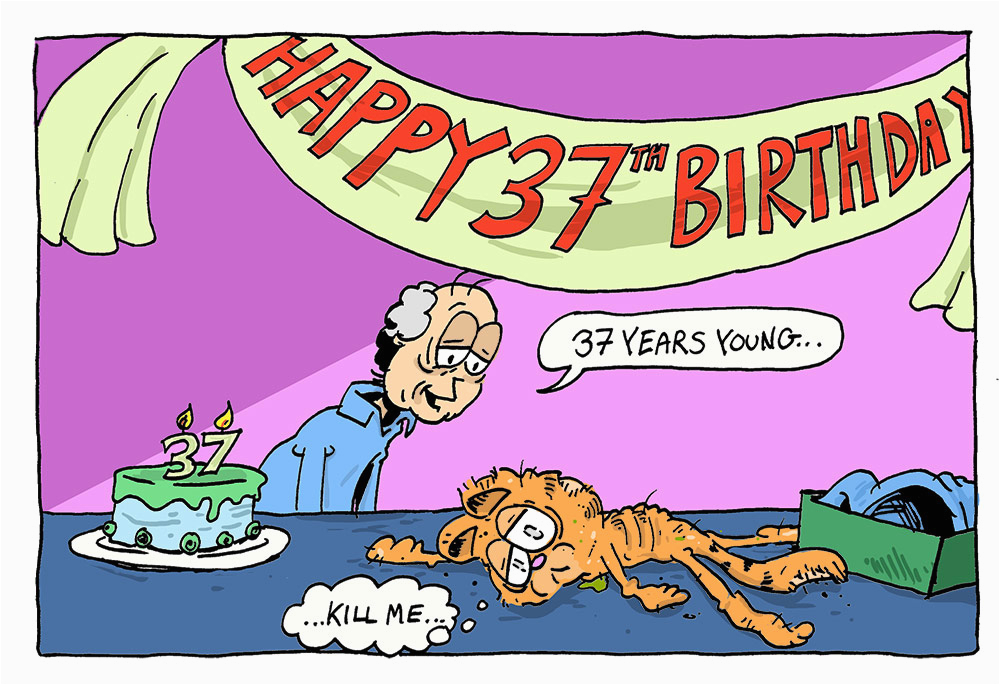 happy 37th birthday garfield