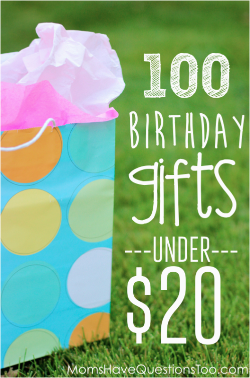 inexpensive birthday gift ideas kids