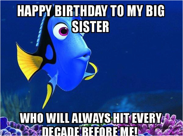 happy birthday sister meme