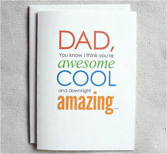 father birthday card funny dad you know