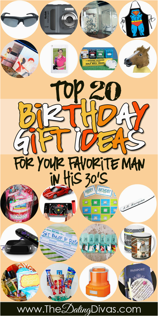 birthday gifts for him in his 30s