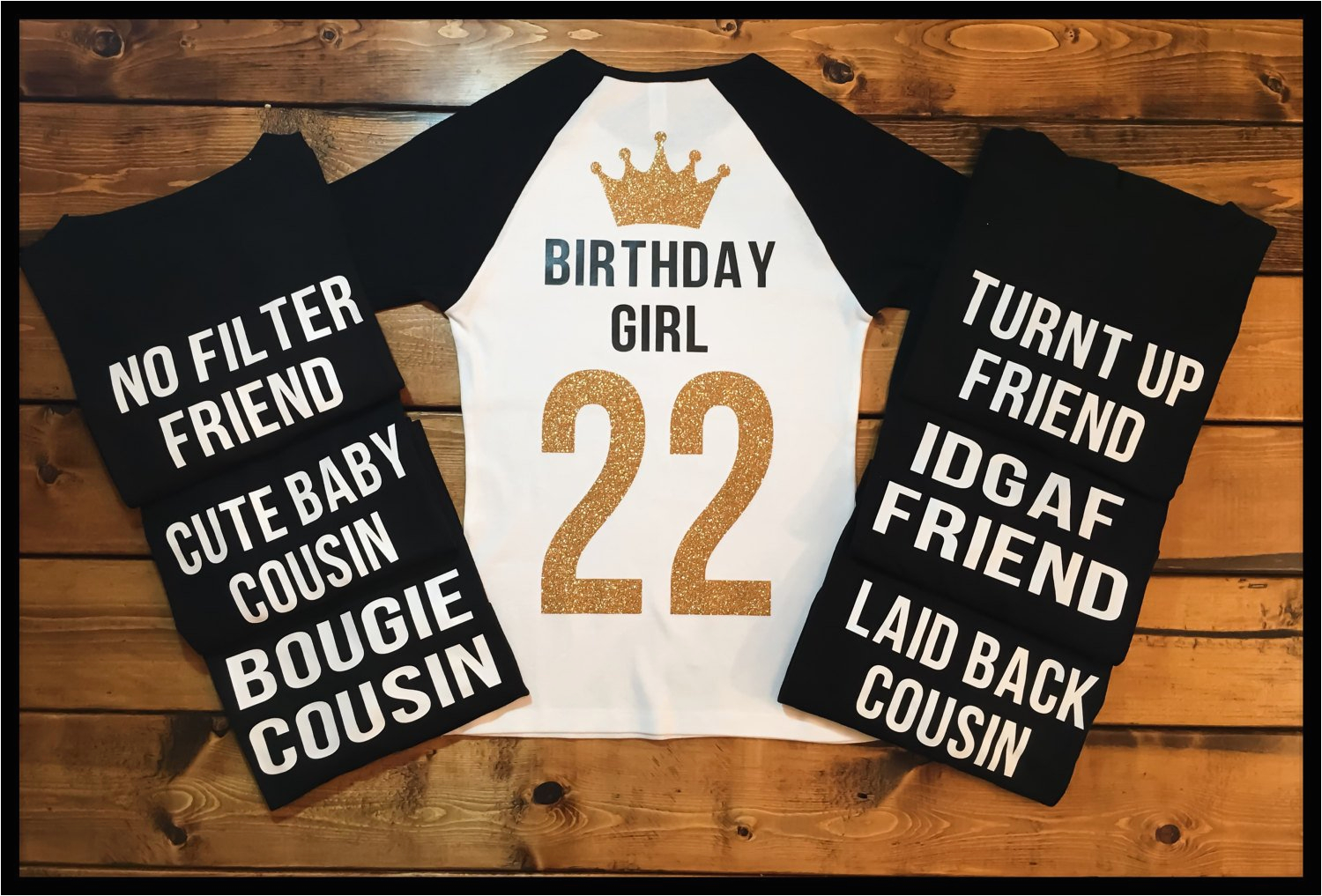 birthday squad shirts birthday girl 21st