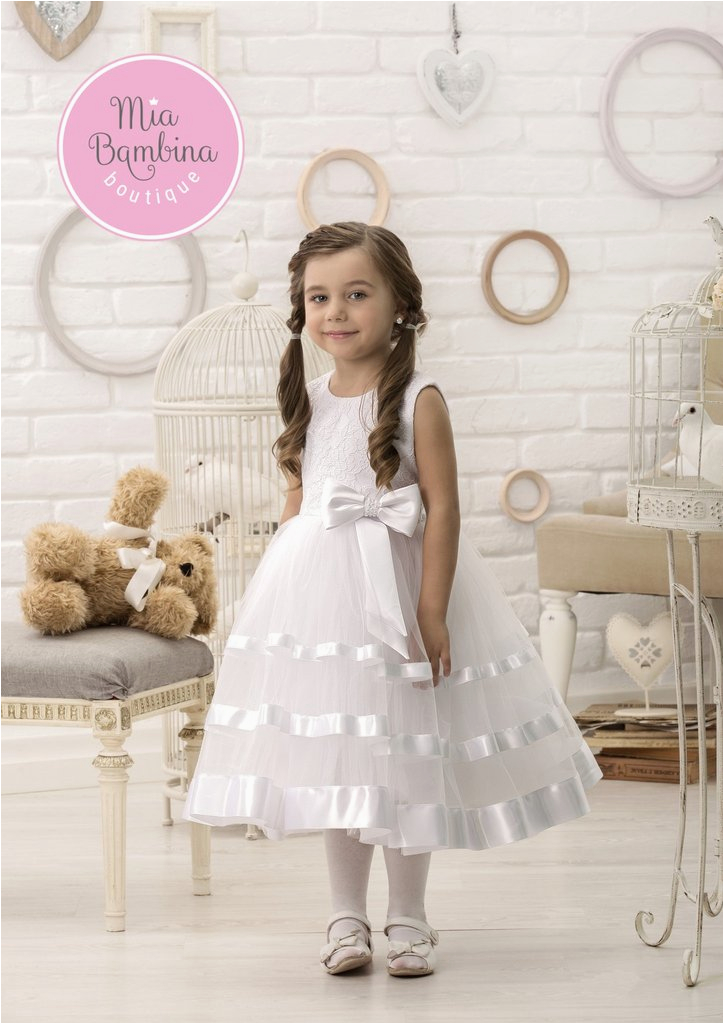 brielle birthday dress with tulle skirt