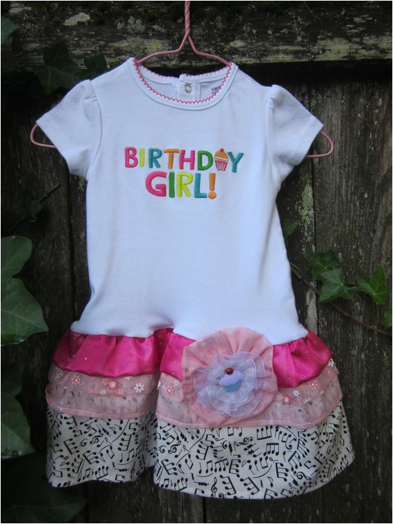 birthday girl ruffld t dress size 12
