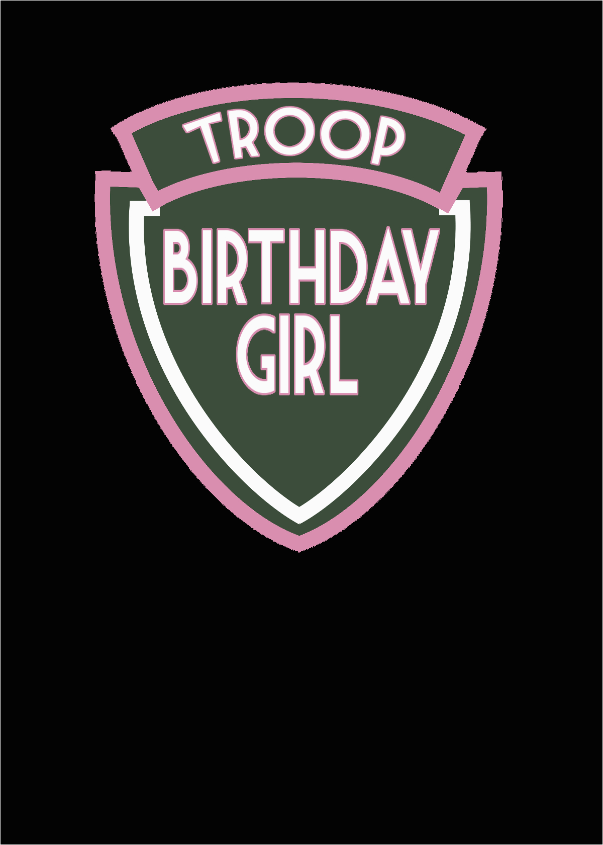 troop birthday girl summer camp party showcomment 1410920561760