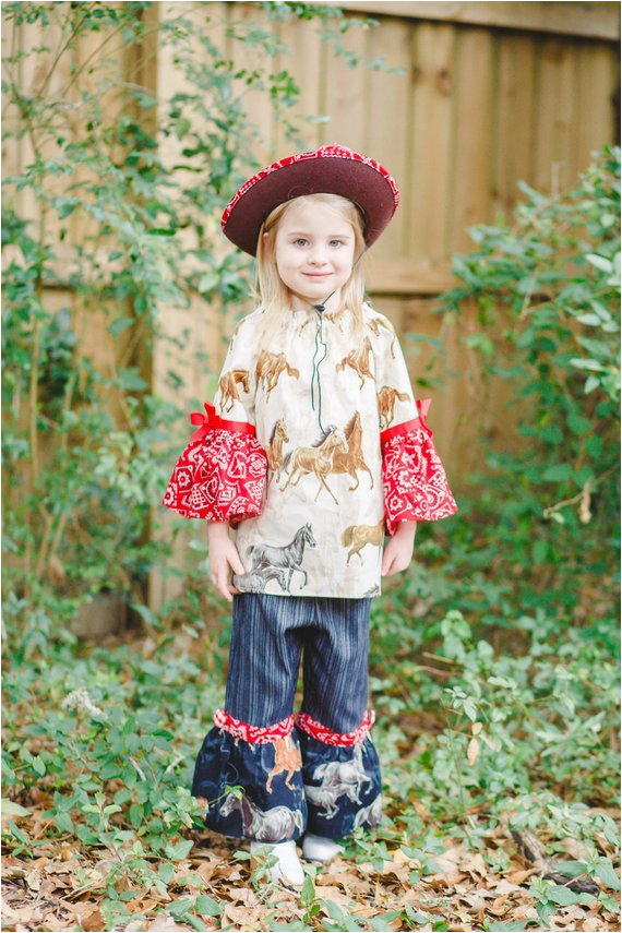 cowgirl birthday outfit girls ruffle