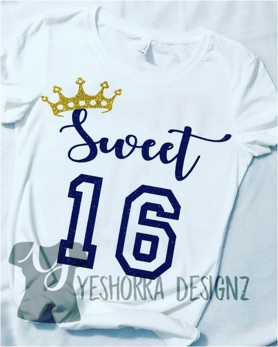 sweet 16 shirt birthday girl shirt sweet