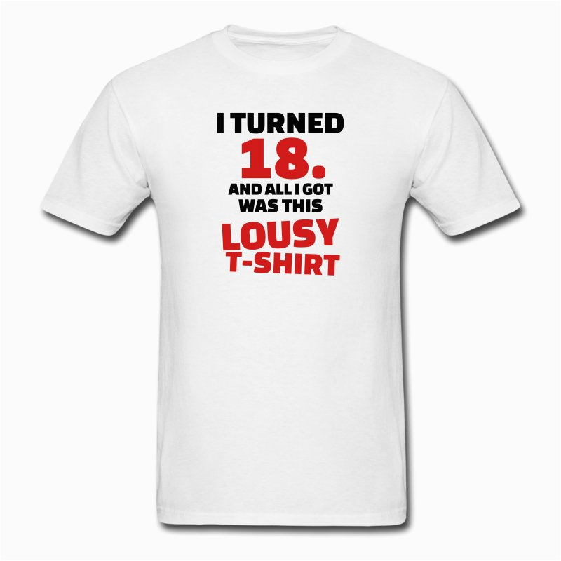 18 birthday t shirts a16396720