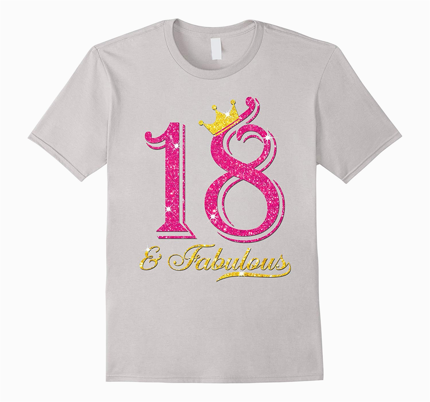 18th birthday girl fabulous princess shirt pl