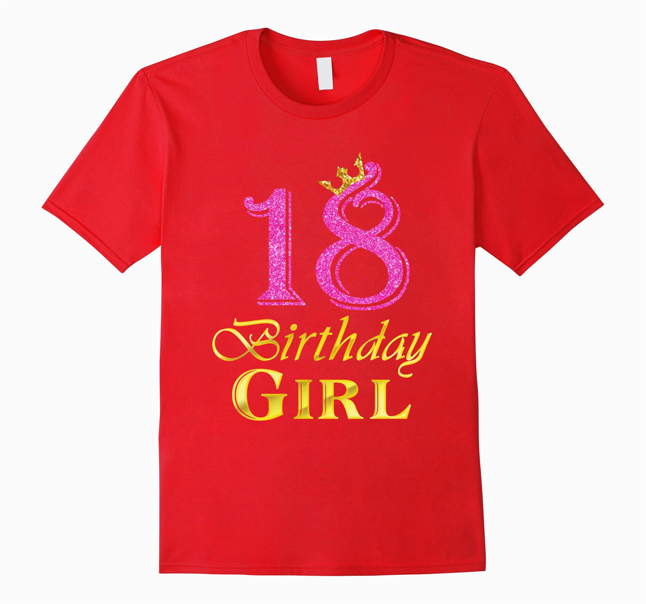 18th birthday girl princess shirt 18 years old 18th birthday rt