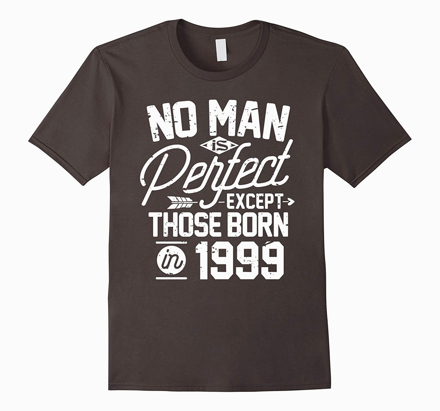 18th birthday shirt for 18 years old no man is perfect 1999 pl