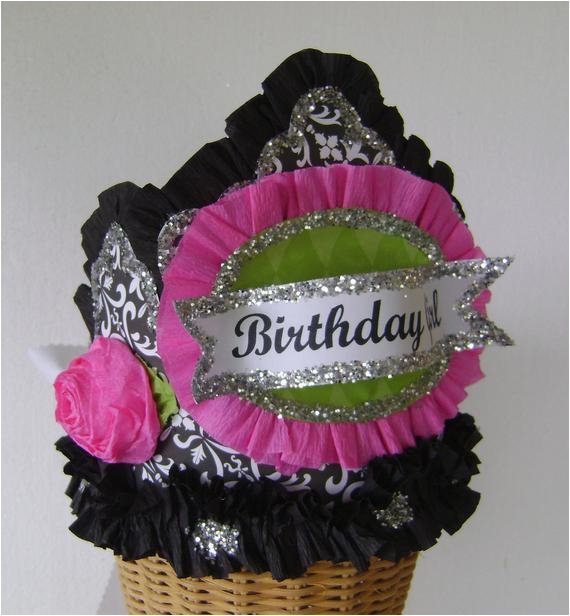 birthday crown hat birthday girl adult 2