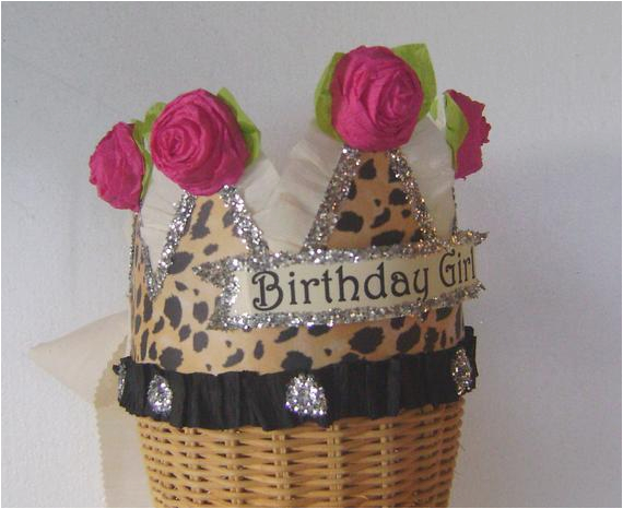 birthday party crownhat adult or child