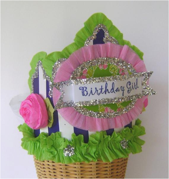 birthday girl birthday crown hat adult