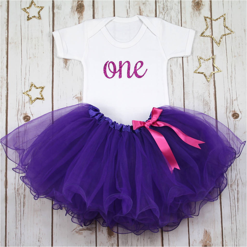 first birthday girls tutu set