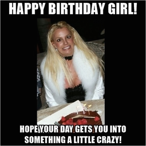 happy birthday girl memes