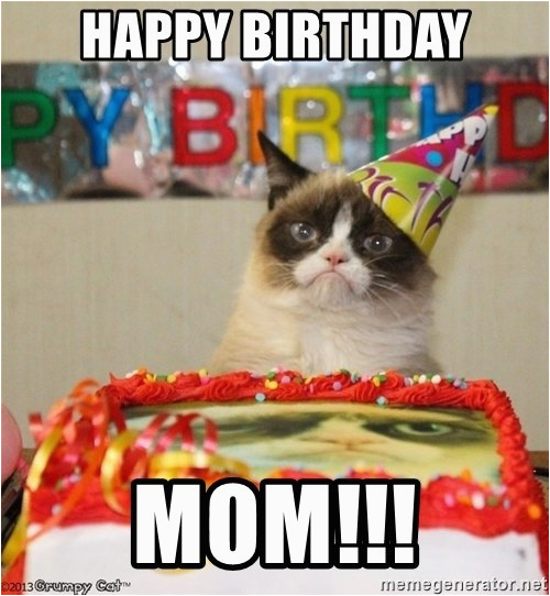 happy birthday mom meme