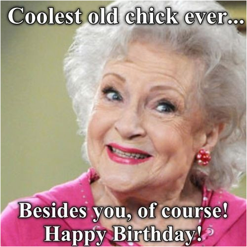 Birthday Meme Old Lady | BirthdayBuzz