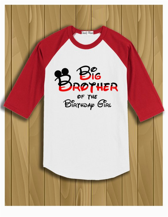 Brother Of the Birthday Girl Shirt Big Brother Of the Birthday Girl T Shirt by