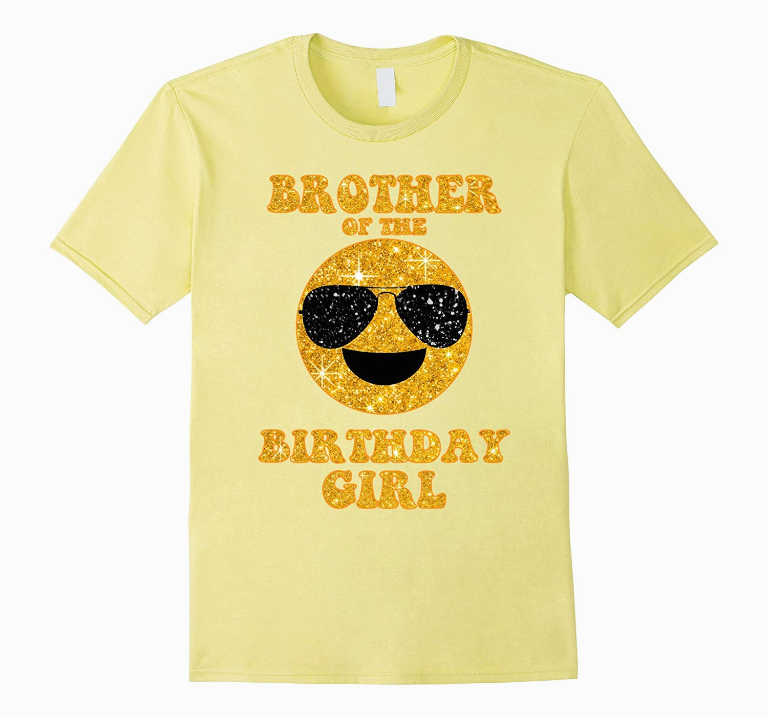 brother of the birthday girl t shirt boys emoji cool dude cd