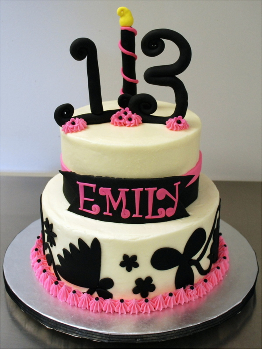 13th birthday cake