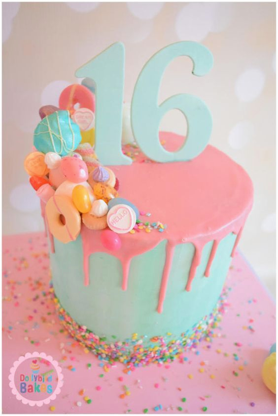 16th birthday cakes