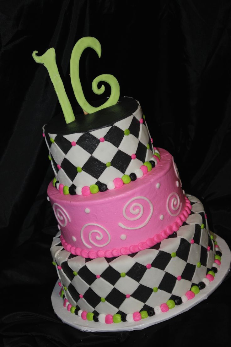 16th birthday cakes for girls
