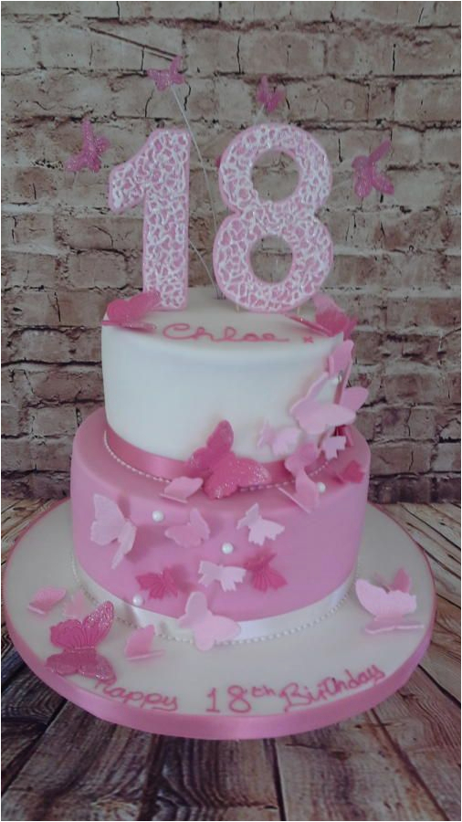 18th birthday cake