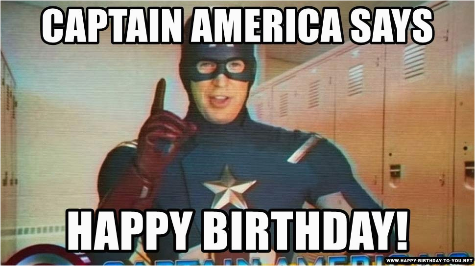 captain america birthday memes