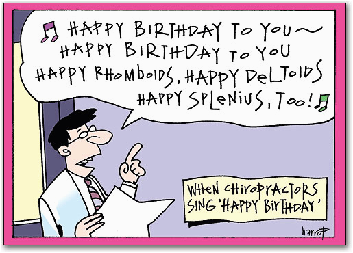 Chiropractor Birthday Meme | BirthdayBuzz