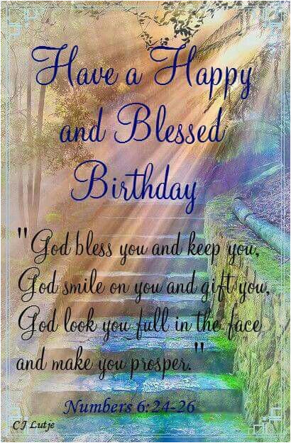 birthday blessings