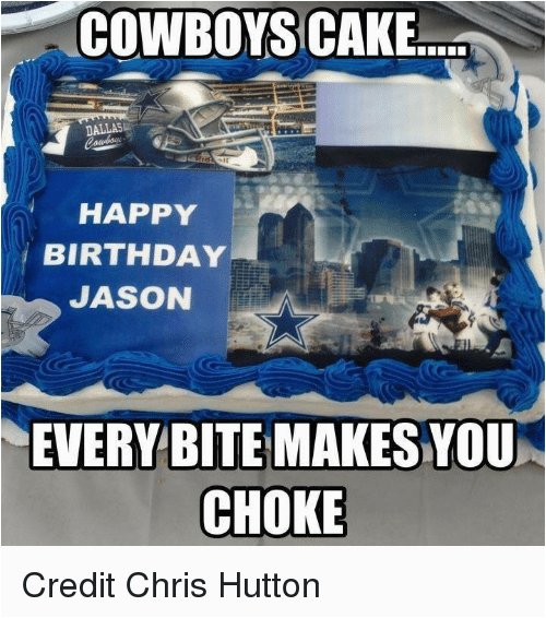 cowboys cake dallas happy birthday jason severy bite makes you 14909024