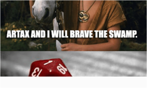 dungeons and dragons birthday meme